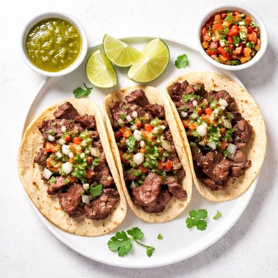Tacos de cecina