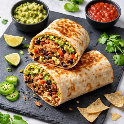 Tacos don rafa burrito