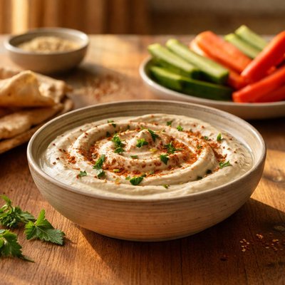 Tahini yogurt dip