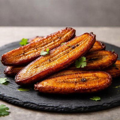 片状香脆炸香蕉