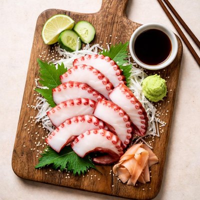 Tako sashimi