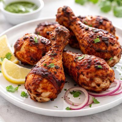Tandoori chicken drumstick