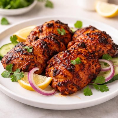 Tandoori chicken thighs