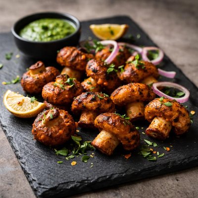 Tandoori mushroom