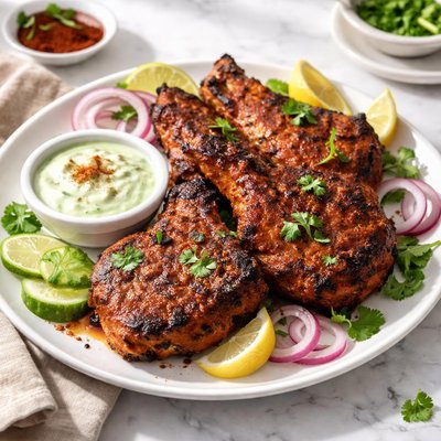 Tandoori pork