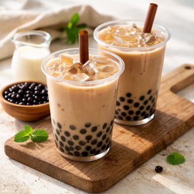 Tapioca milk tea