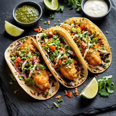 Taqueria fish taco