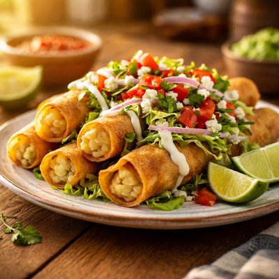 Taquitos de papa