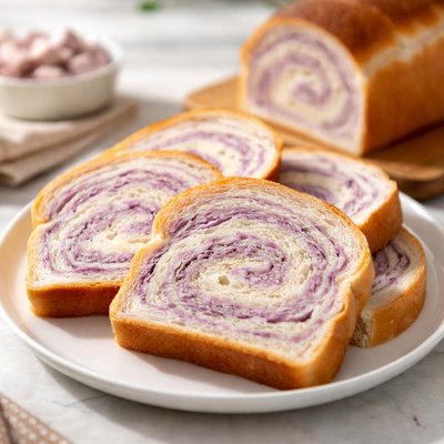 Taro bread