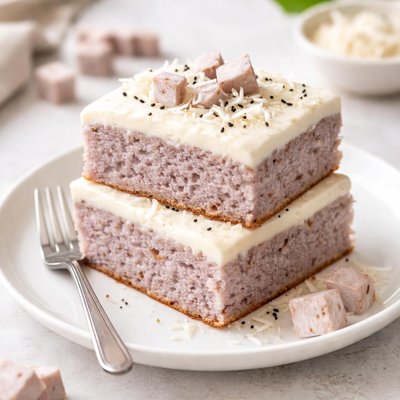 Taro cake