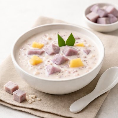Taro sago dessert