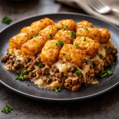 Tatar tot casserole