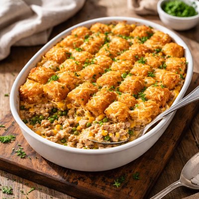 Tatertot hotdish