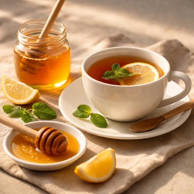 茶和蜂蜜