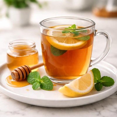 Tea honey lemon