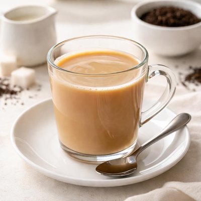 Tea with evaporated milk