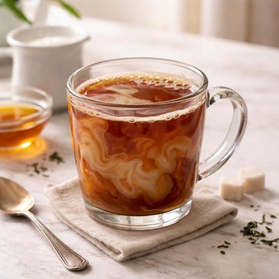 Tea with half and half