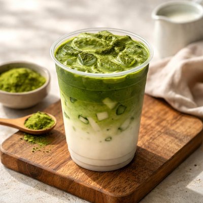 Tealive matcha latte