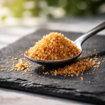 Teaspoon of brown sugar