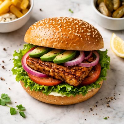 Tempeh burger