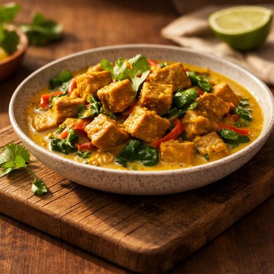 Tempeh curry