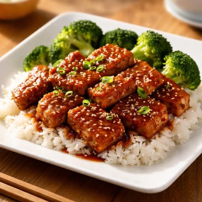Tempeh teriyaki
