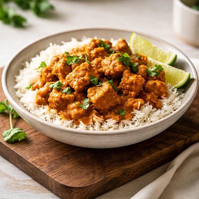 Tempeh tikka masala