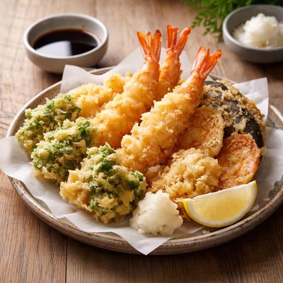Tempura fried
