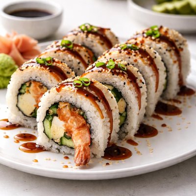 Tempura shrimp roll