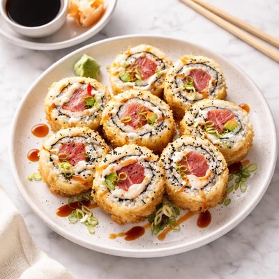 Tempura tuna roll