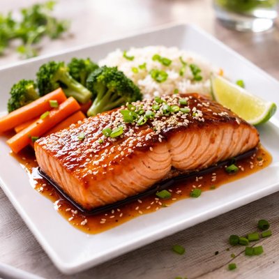 Salmone Teriyaki