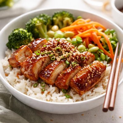 Teriyaki chicken bowl