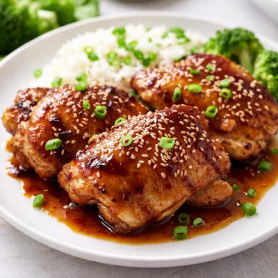 Teriyaki chicken thigh