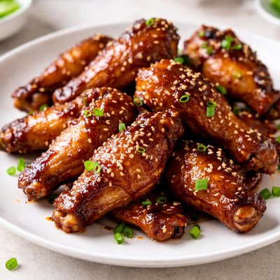 Teriyaki chicken wings
