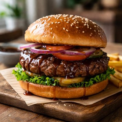 Teriyaki hamburger