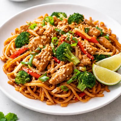 Teriyaki pad thai