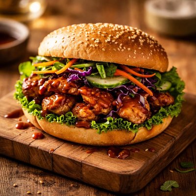 Teriyaki sandwich