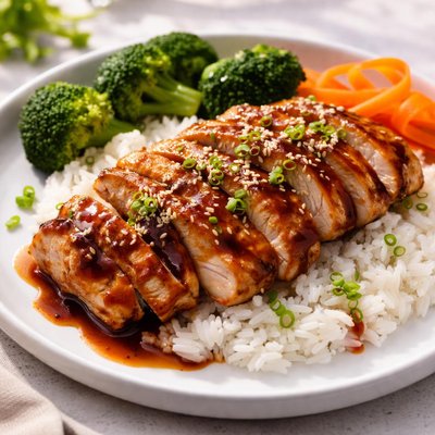 Pollo teriyaki