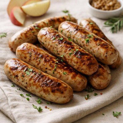 Tesco apple sausages