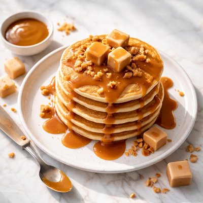 Tesco butterscotch pancake