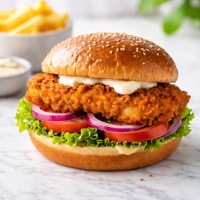 Tesco chicken burger