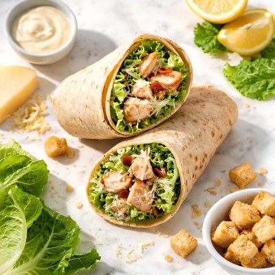 Tesco chicken ceasar wrap