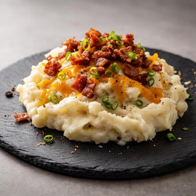 Texas road house loaded mashed potatoes