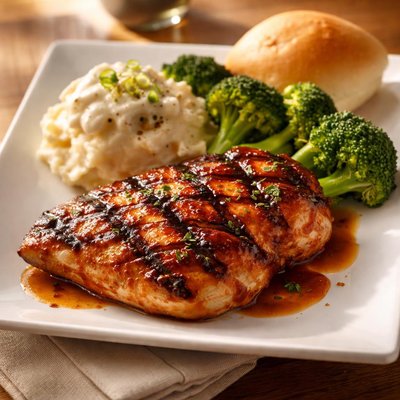 Texas roadhouse grilled bbq chicken