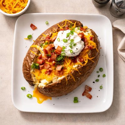 Texas roadhouse loaded baked potato