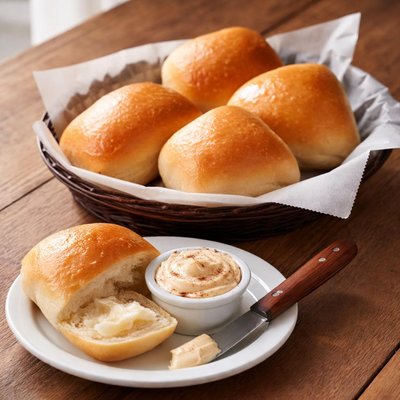 Texas roadhouse roll with butter