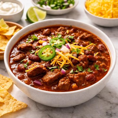 Texas style chili
