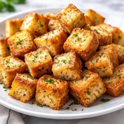 Texas toast croutons