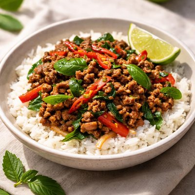 Thai basil beef