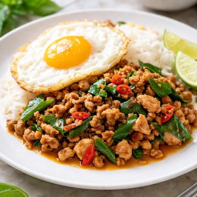 Thai basil chicken